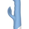 Thump and Thrust Rechargeable Silicone Vibrator with Clitoral Stimulator